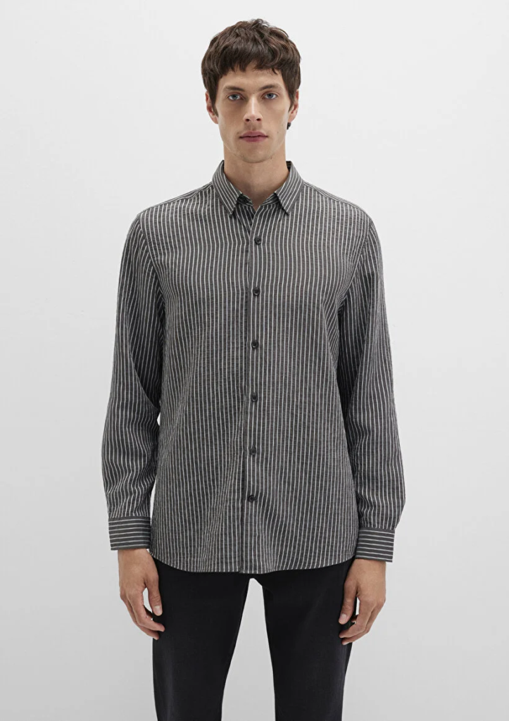 Erkek Antrasit M0211669-90902 Gömlek