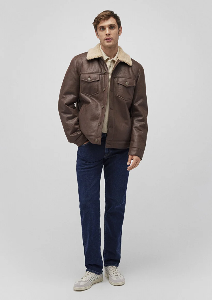 Erkek Kahve M0110460-71603 Nubuk Mont