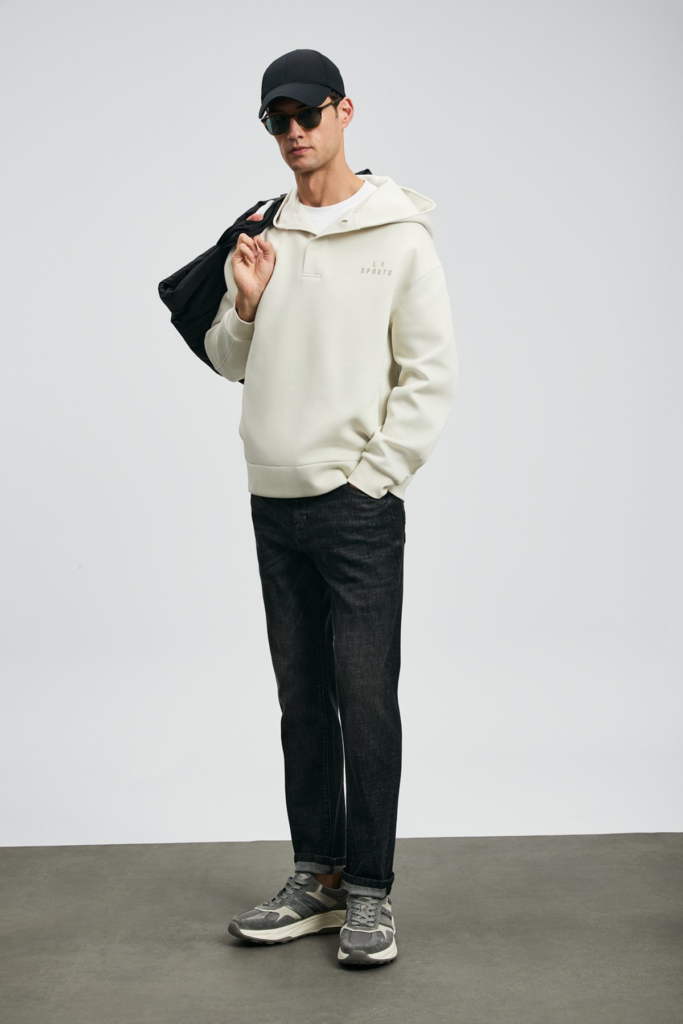 Erkek Koyu Gri 112200263 Quel Denim Pantolon