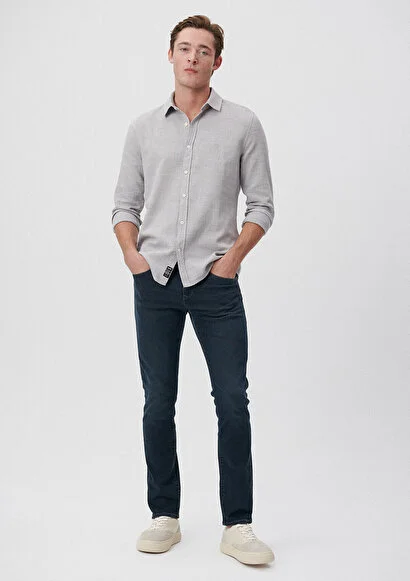 Erkek Lacivert M0035126972 Marcus Straight Leg