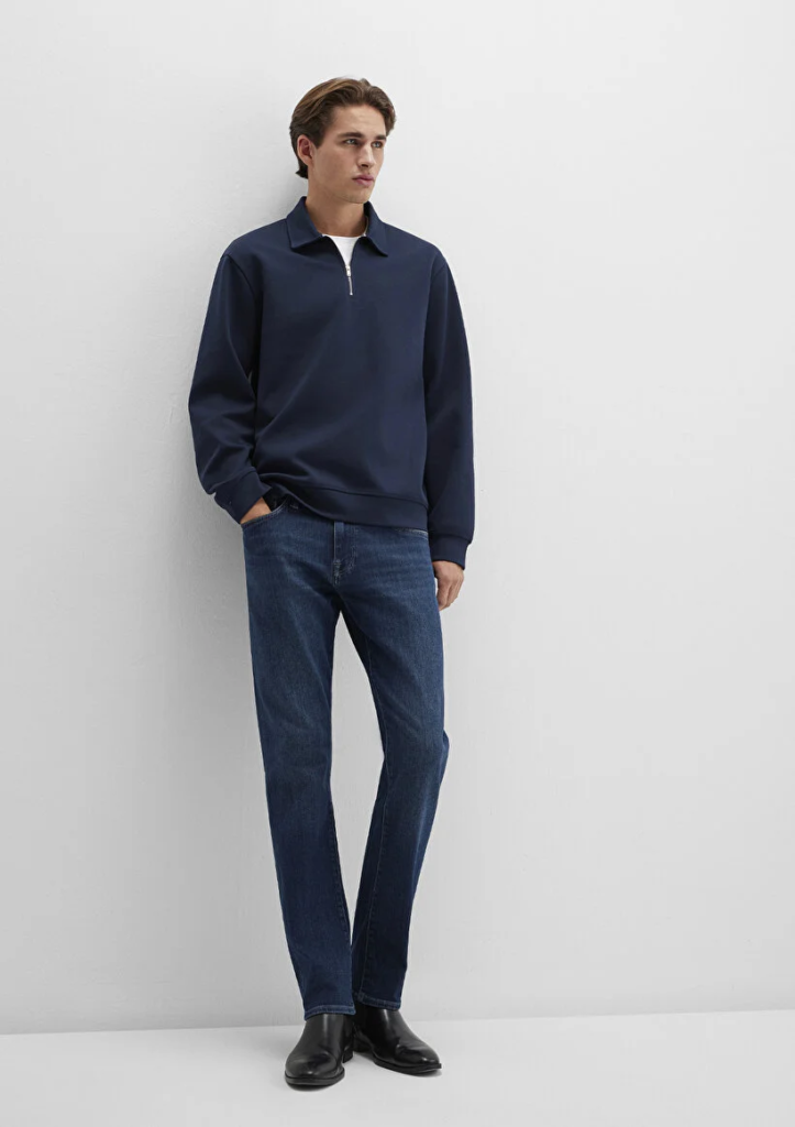 Erkek Lacivert M0035190824 Marcus Foggy