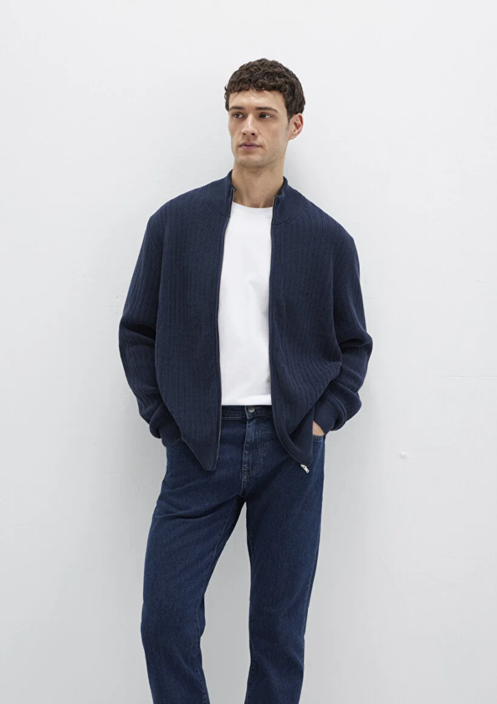 Erkek Lacivert M0710326-70490 Kazak