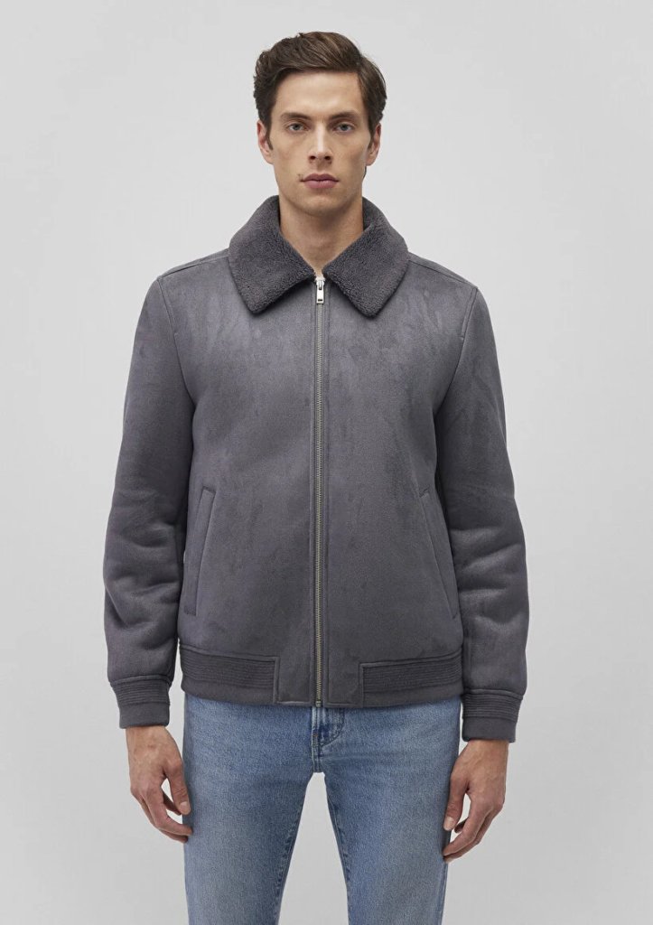 Erkek Mavi M0110450-80776 Nubuk Mont