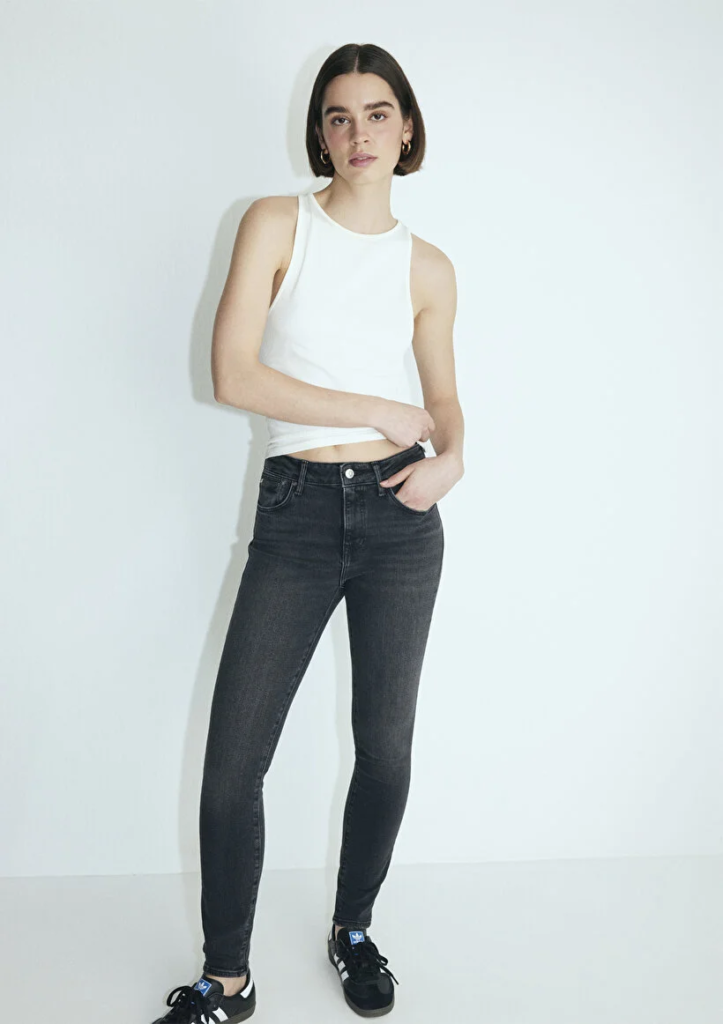 Kadın Füme M100328-86444 Tess Siknny Pantolon