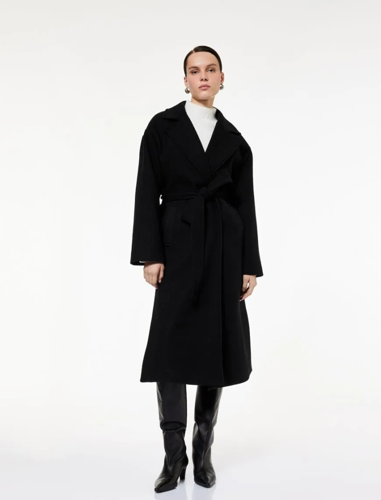 Kadın Siyah 6wak00115ew Kaban